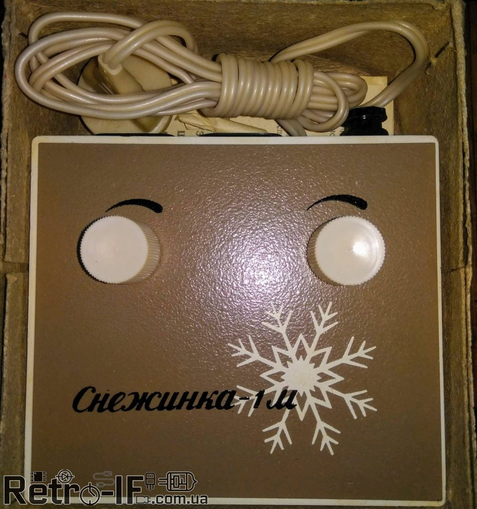 Снежинка-1М Переключатель Елочных Гирлянд Новый 1 Retro IF image0003 1