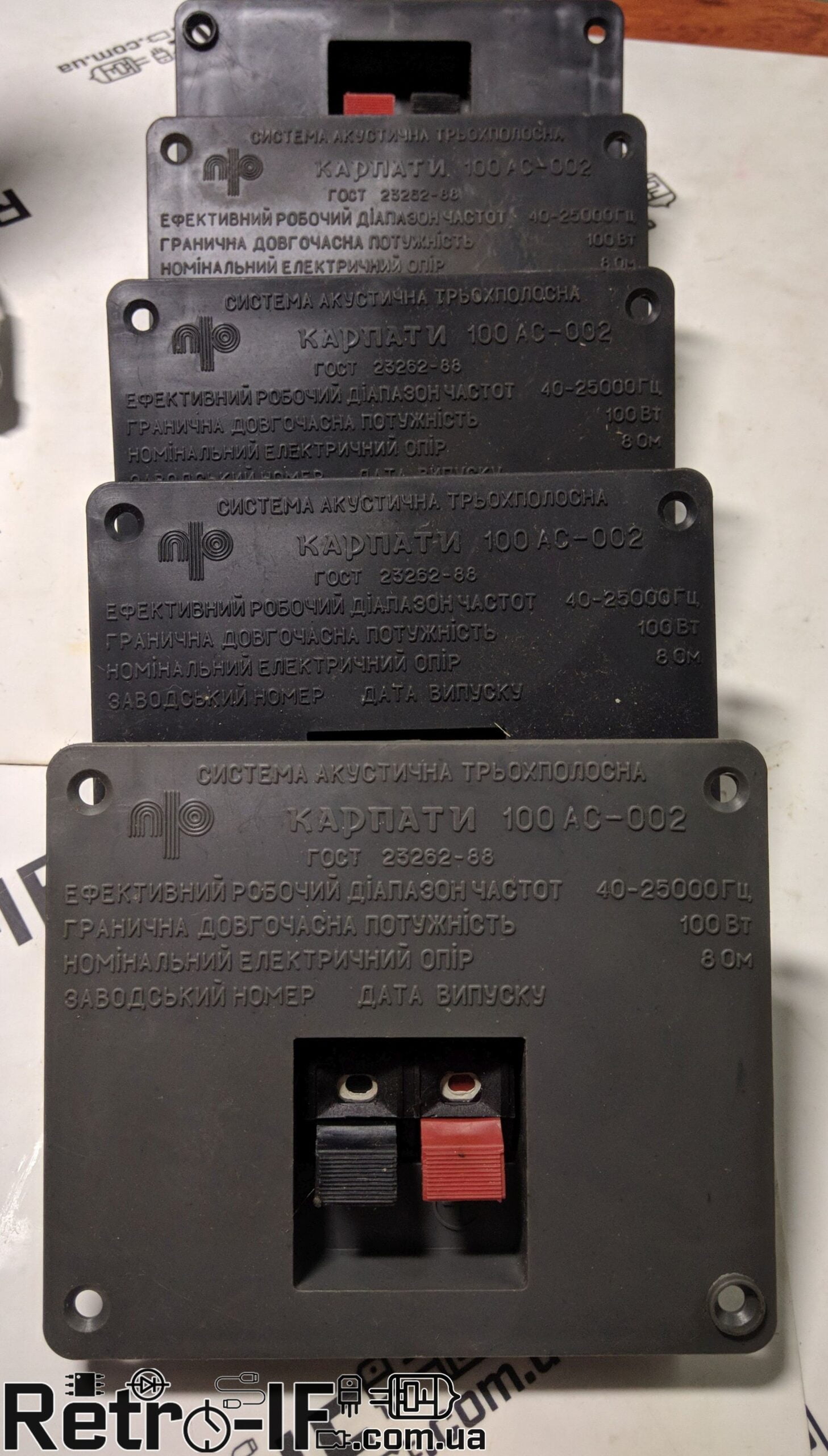 Клемники для Колонок 100АС-002 Разъемы Клеммы (+)(-) "Карпати" 3 Клемники для Колонок 100АС-002 Разъемы Клеммы (+)(-) "Карпати" - Зображення 3