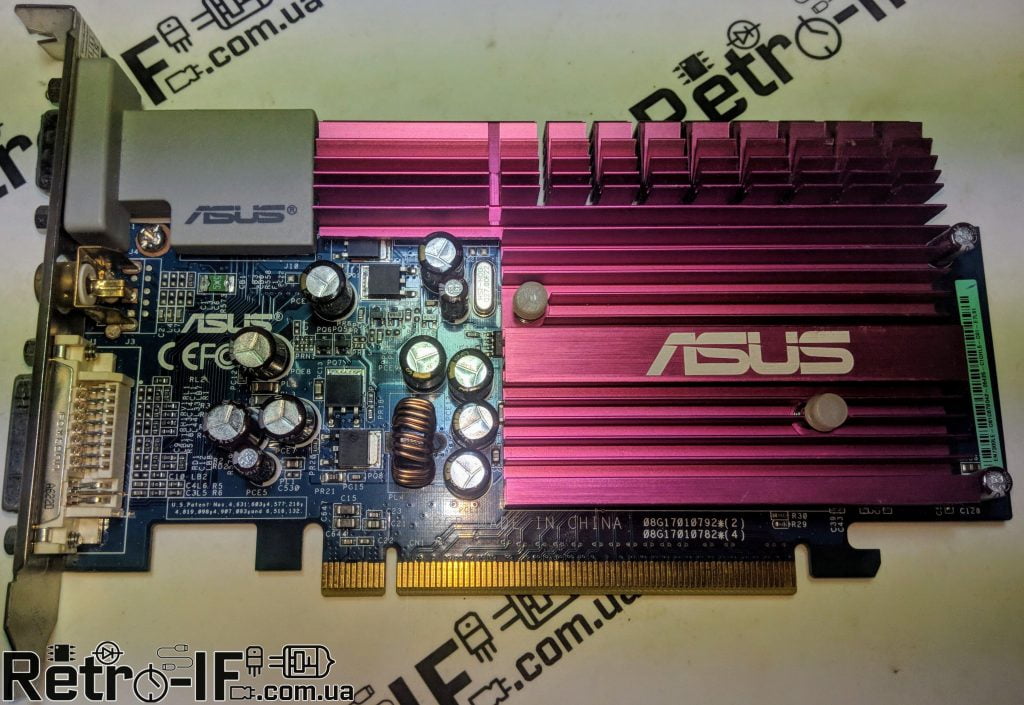 EN7300LE Asus Nvidia GeForce 128Mb Видеокарта 1 EN7300LE GeForce NVIDIA Asus RETRO IF 01