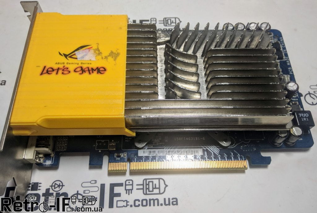 EN8600GT Asus Gaming Silent Видеокарта 1 en8600gt asus geforce RETRO IF 01