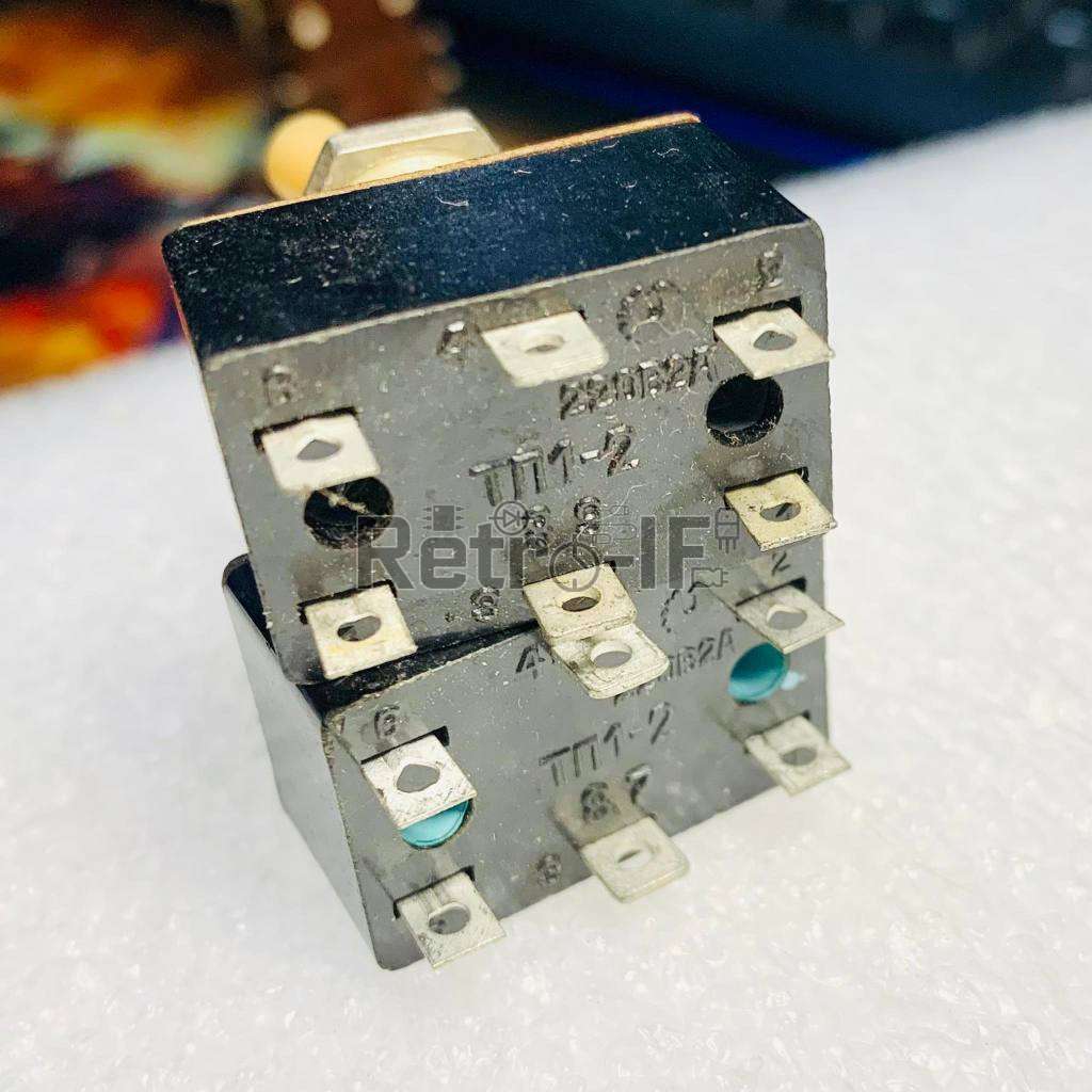 ТП1-2 перемикач тумблер 220В 2А - Retro-IF