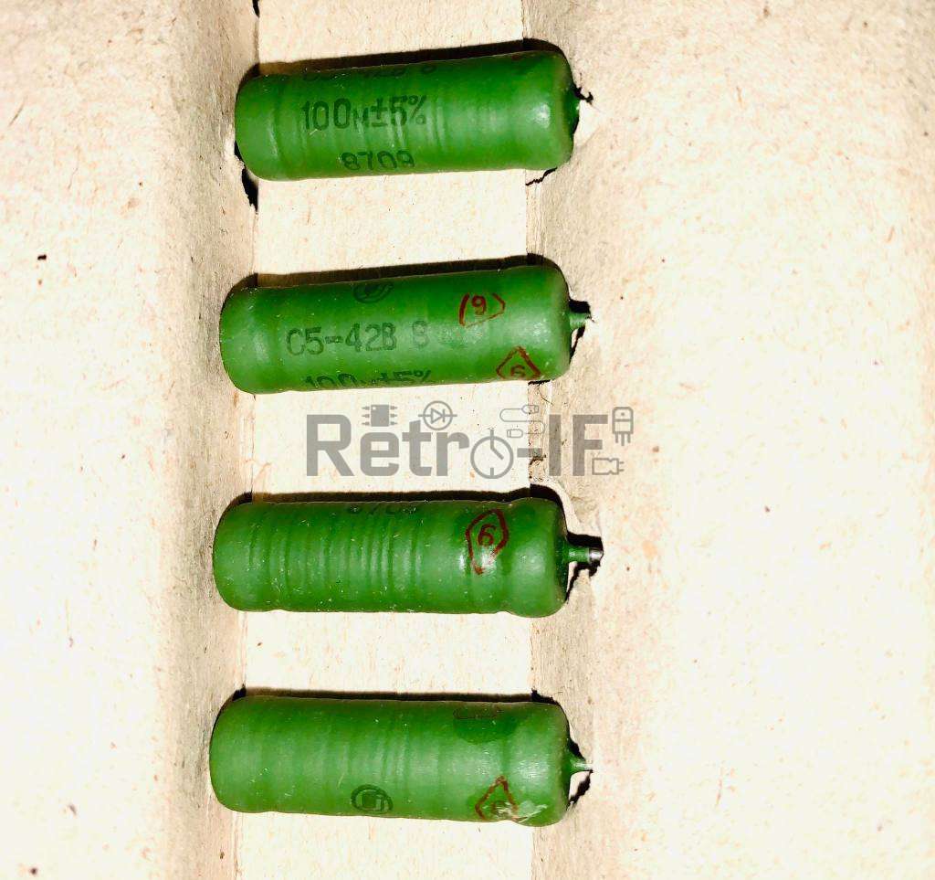 С5-42В постійний резистор 10Ом - Retro-IF