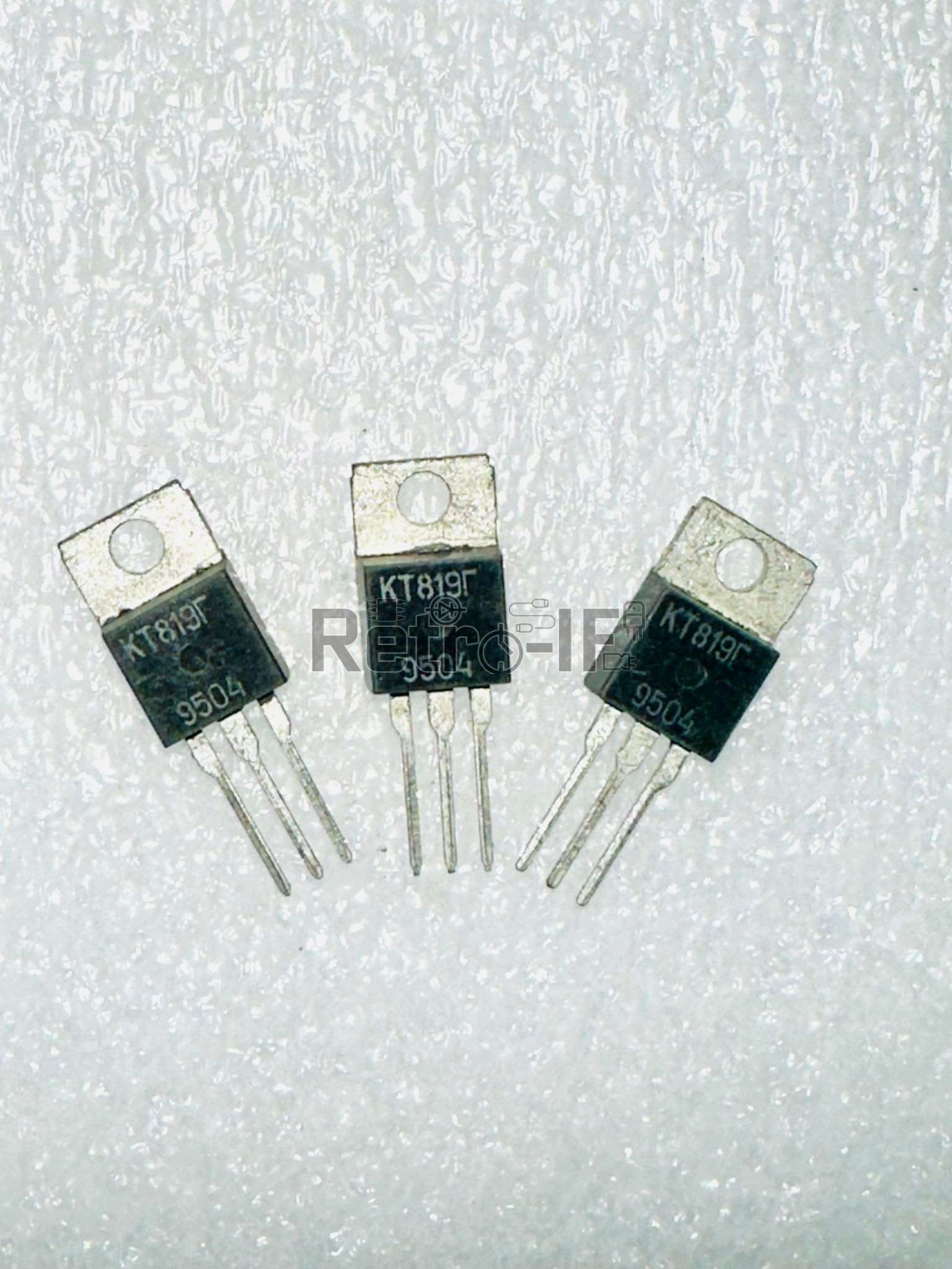 КТ819Г транзистор npn 100В 10А 60Вт - Retro-IF