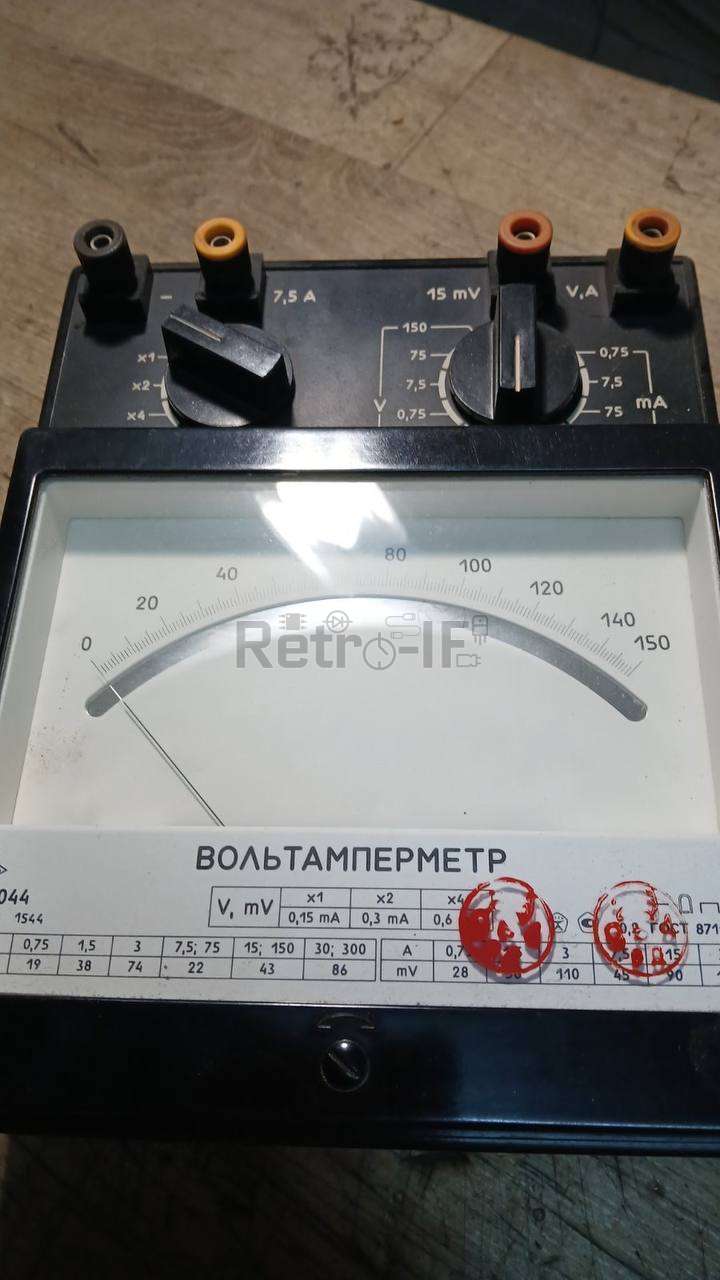 Вольтамперметр М2044 лабораторний прецизійний (Клас 0.2) Новий, з консервації 1 лабораторний вольтамперметр М2044